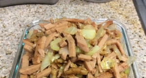 Walnut and Roasted Ham Linguine