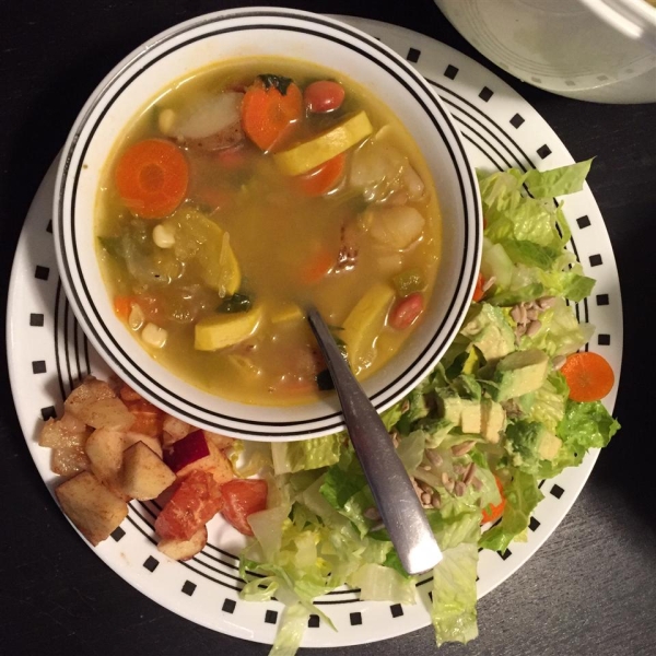 Vegetarian Green Chile Stew