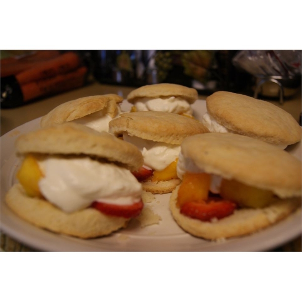Summery Lime-Mango Shortcakes