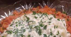 Italian Potato Salad with Smoked Salmon