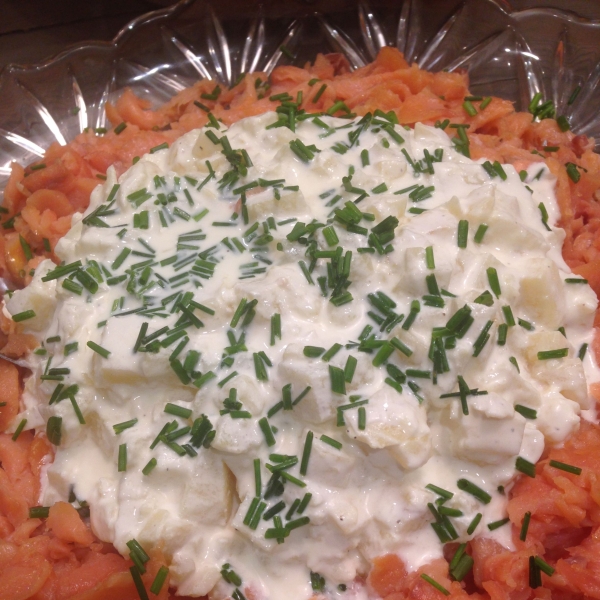 Italian Potato Salad with Smoked Salmon