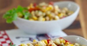 Kate's Grilled Corn Salad