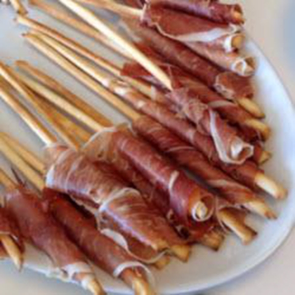 Grissini with Prosciutto