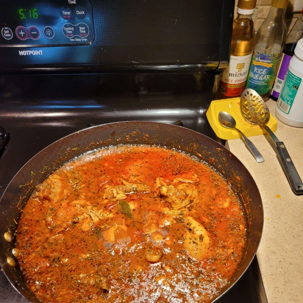 Italian Chicken Cacciatore