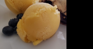 Peach and Pineapple Sorbet