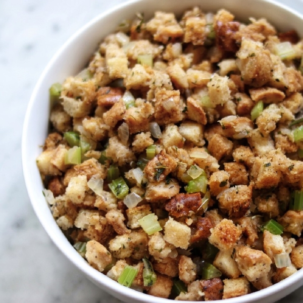 Better-than-Boxed Vegan and Gluten-Free Stuffing