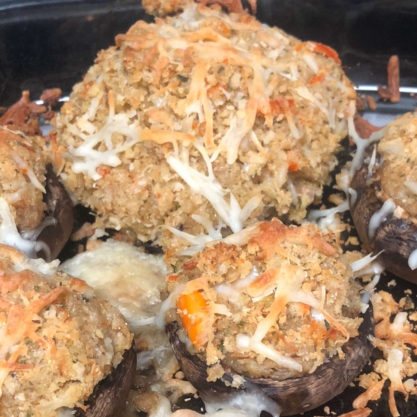 Stuffed Portobello Mushroom Caps