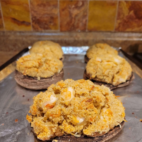 Stuffed Portobello Mushroom Caps