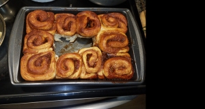 Ninety Minute Cinnamon Rolls