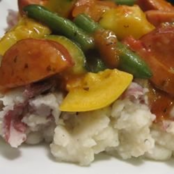 Smoked Sausage in Tomato Sauce