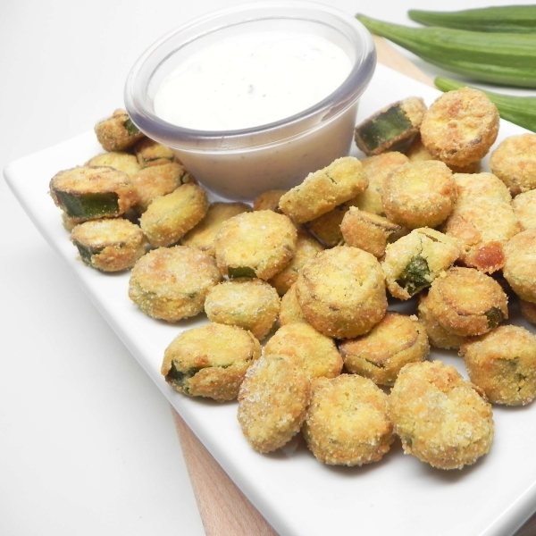 Air Fryer Fried Okra