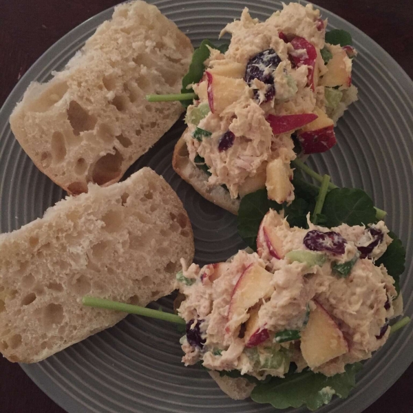 Curried Chicken Tea Sandwiches