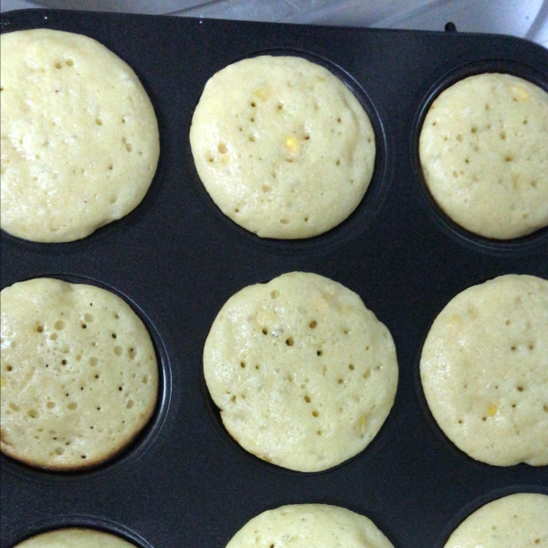 Sweet Corn Muffins with Real Corn