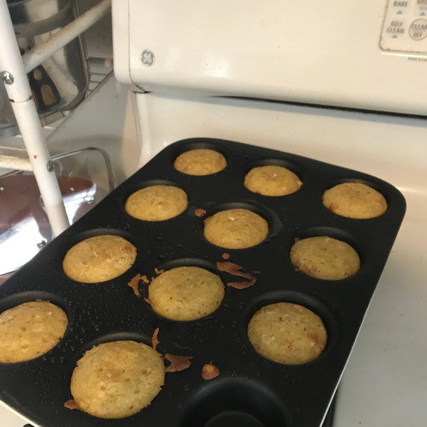 Sweet Corn Muffins with Real Corn