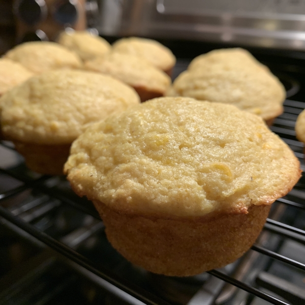 Sweet Corn Muffins with Real Corn