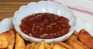 Easy Sweet Potato Fries with Curry Ketchup