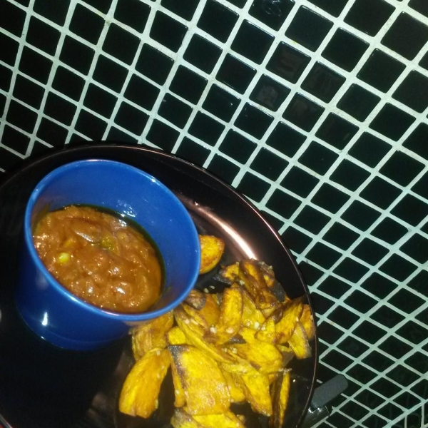 Easy Sweet Potato Fries with Curry Ketchup