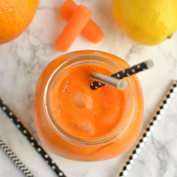 Orange-Carrot-Ginger Juice