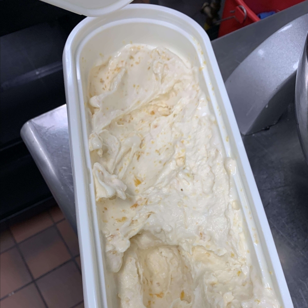 Georgia Peach Homemade Ice Cream