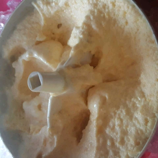 Georgia Peach Homemade Ice Cream