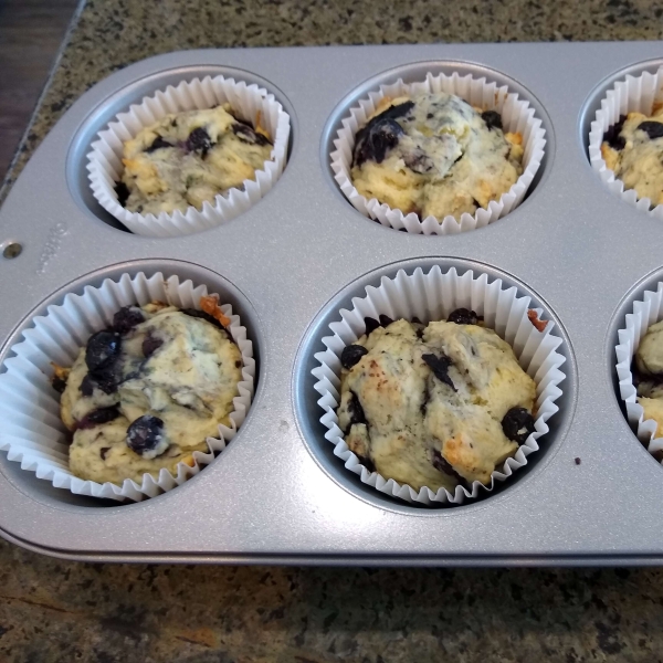 Ricotta-Blueberry Muffins