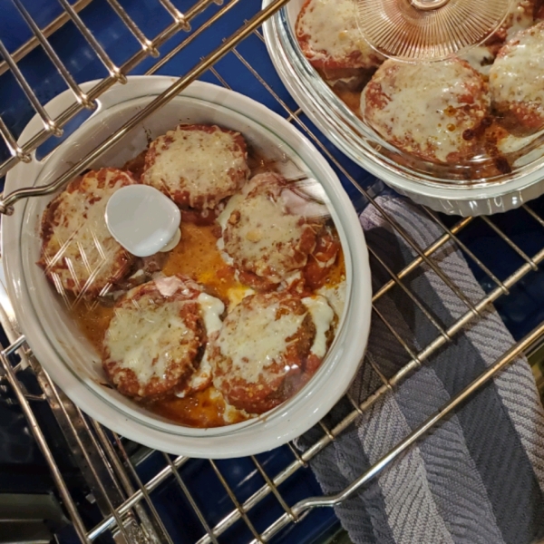 Eggplant Parmigiana with Margherita® Pepperoni