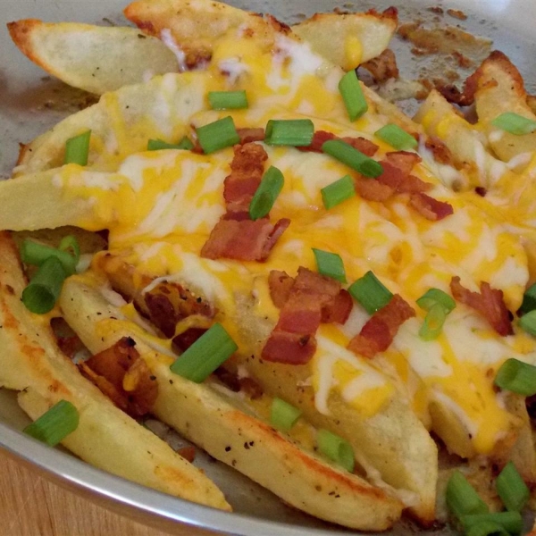 Cheesy Potato Nachos