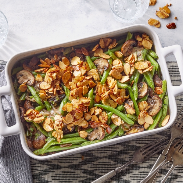 Healthier Homemade Green Bean Casserole