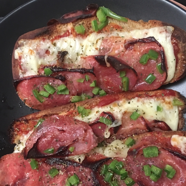 Onion and Sausage Pizza