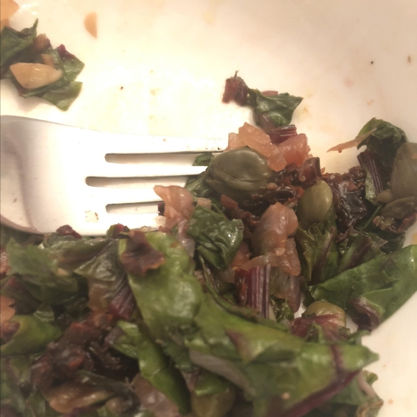Sauteed Beet Greens