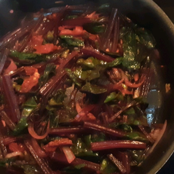Sauteed Beet Greens