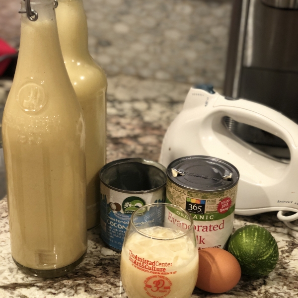 Trinidad's Ponche-de-Creme (Punch with Cream)