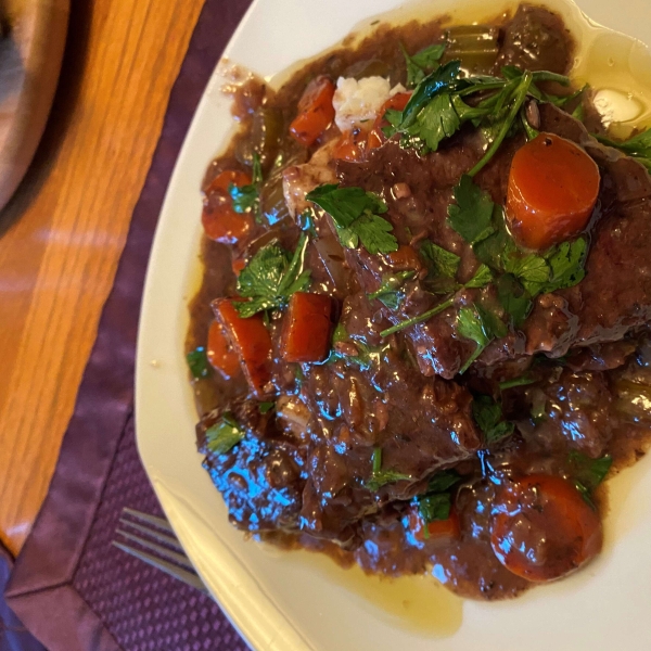 Smothered Beef Short Ribs