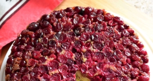 Fresh Cranberry Upside-Down Cake