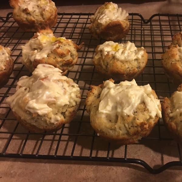 Babs' Lemon Poppy Seed Muffins