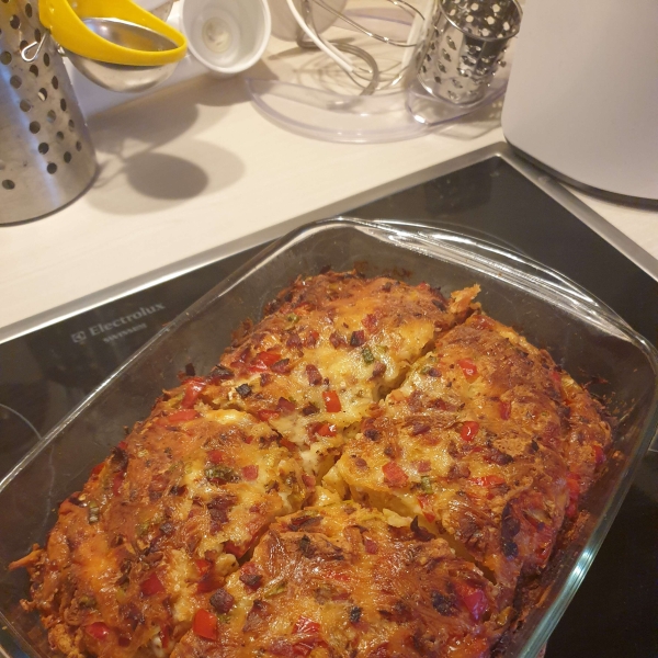 Overnight Bacon Brunch Casserole