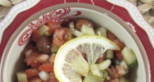 Vegan Fava Bean Salad