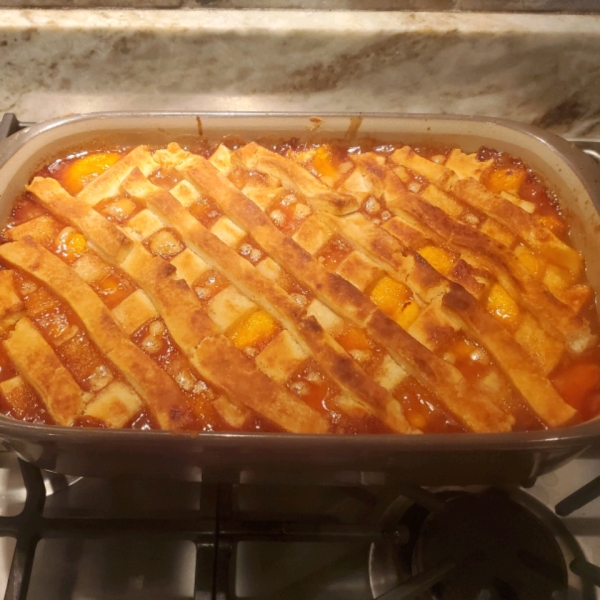 Old Fashioned Peach Cobbler