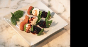 Blackberry-Basil Skewers