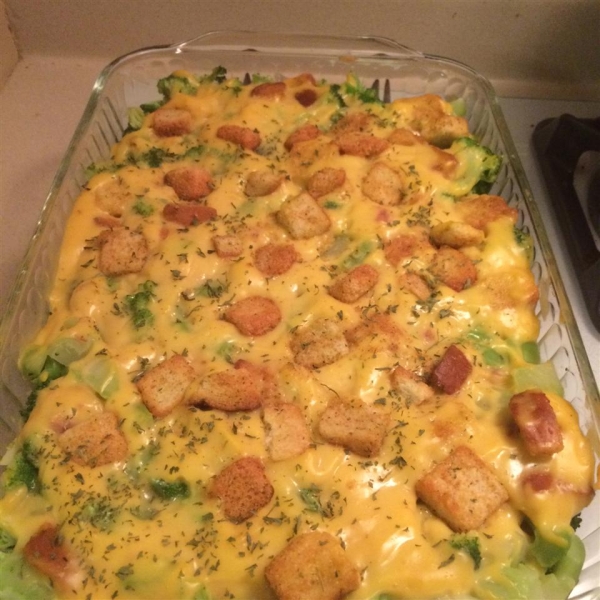Broccoli Cheese Layer Bake