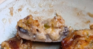 Jalapeno Popper Mushrooms