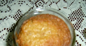 Caramel Nut Cake in a Jar