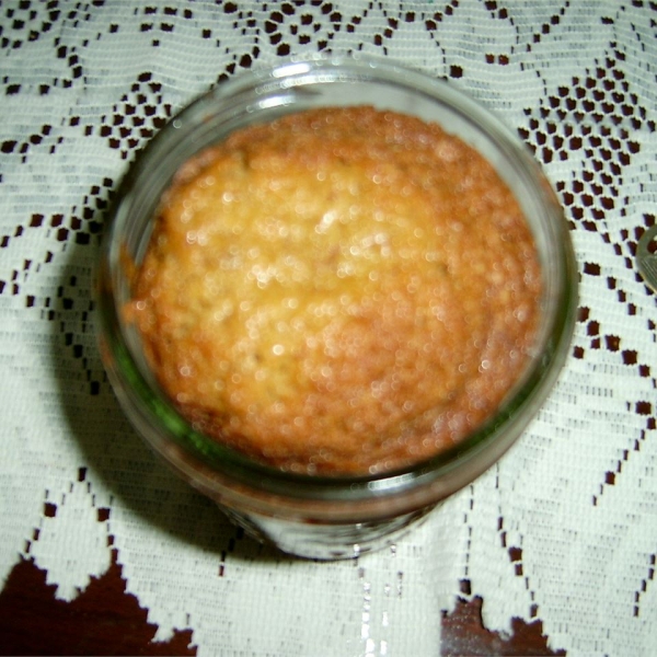 Caramel Nut Cake in a Jar