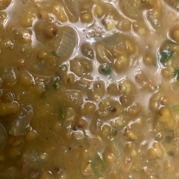 Easy Instant Pot Green Moong Dal