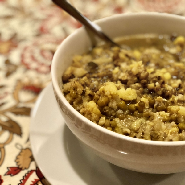 Easy Instant Pot Green Moong Dal