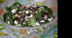 Ekaterina's Wild Rice and Kale Salad