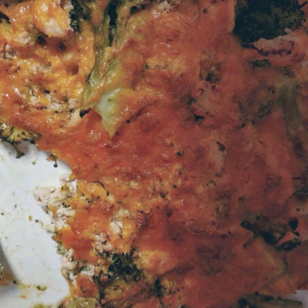 Keto Chicken-Broccoli Casserole