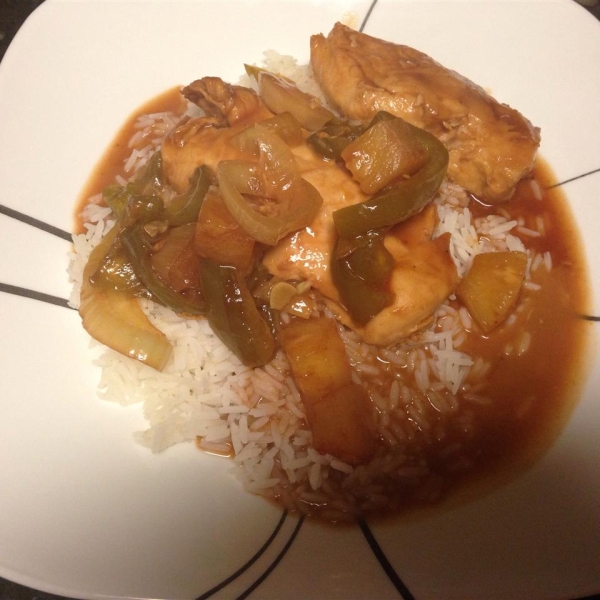Slow Cooker Sweet and Tangy Chicken