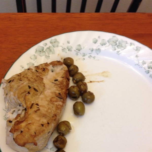 Chicken Breasts with Olives
