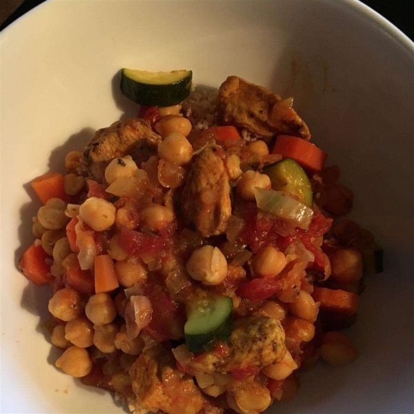 Moroccan Chicken and Whole Grain Couscous